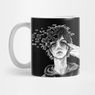 Glitching Away Mug